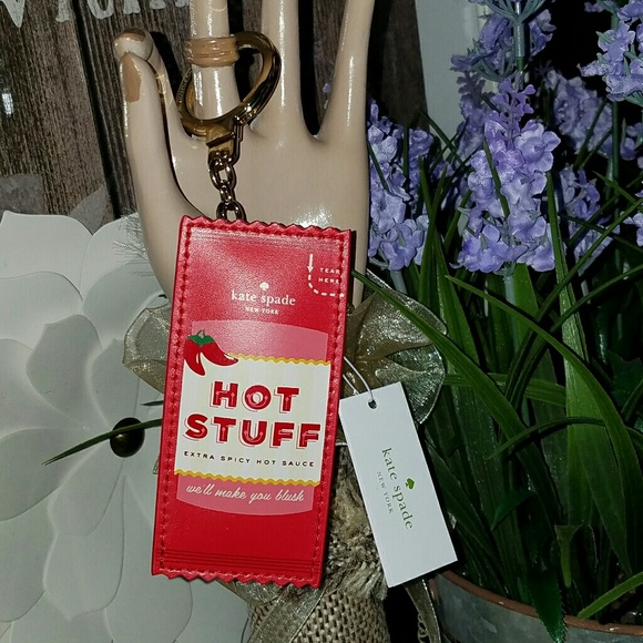 Kate spade hot stuff keychain hot sauce packet - Picture 5 of 5